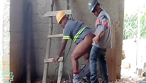 Black and ebony brunette 18+ in stockings to the street