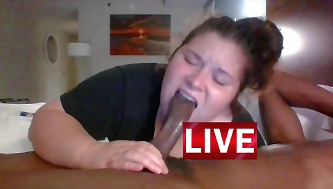 My black cock gets inside my tight ass in interracial threesome