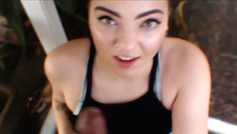 Big round titties ebony girl gets her butt pounded hard