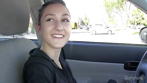 Busty blonde milf swallows cum in mouth during a hot video