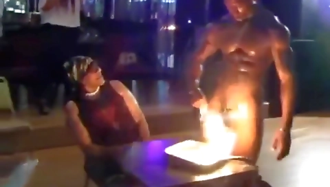 Ebony milf fucked in various positions in this group sex