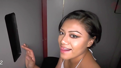 Brunette milf with a large cock gets it all in an amateur vid