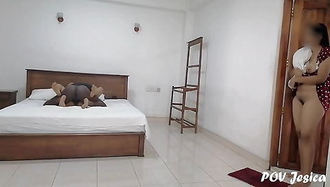 My hot stepmom and my stepson make a crazy movie together