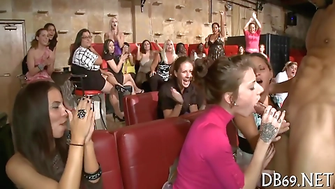 Amateur blonde and brunette with big cocks enjoys deepthroat