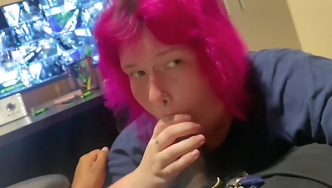 Babes with big tits and a cock in their mouths being filmed